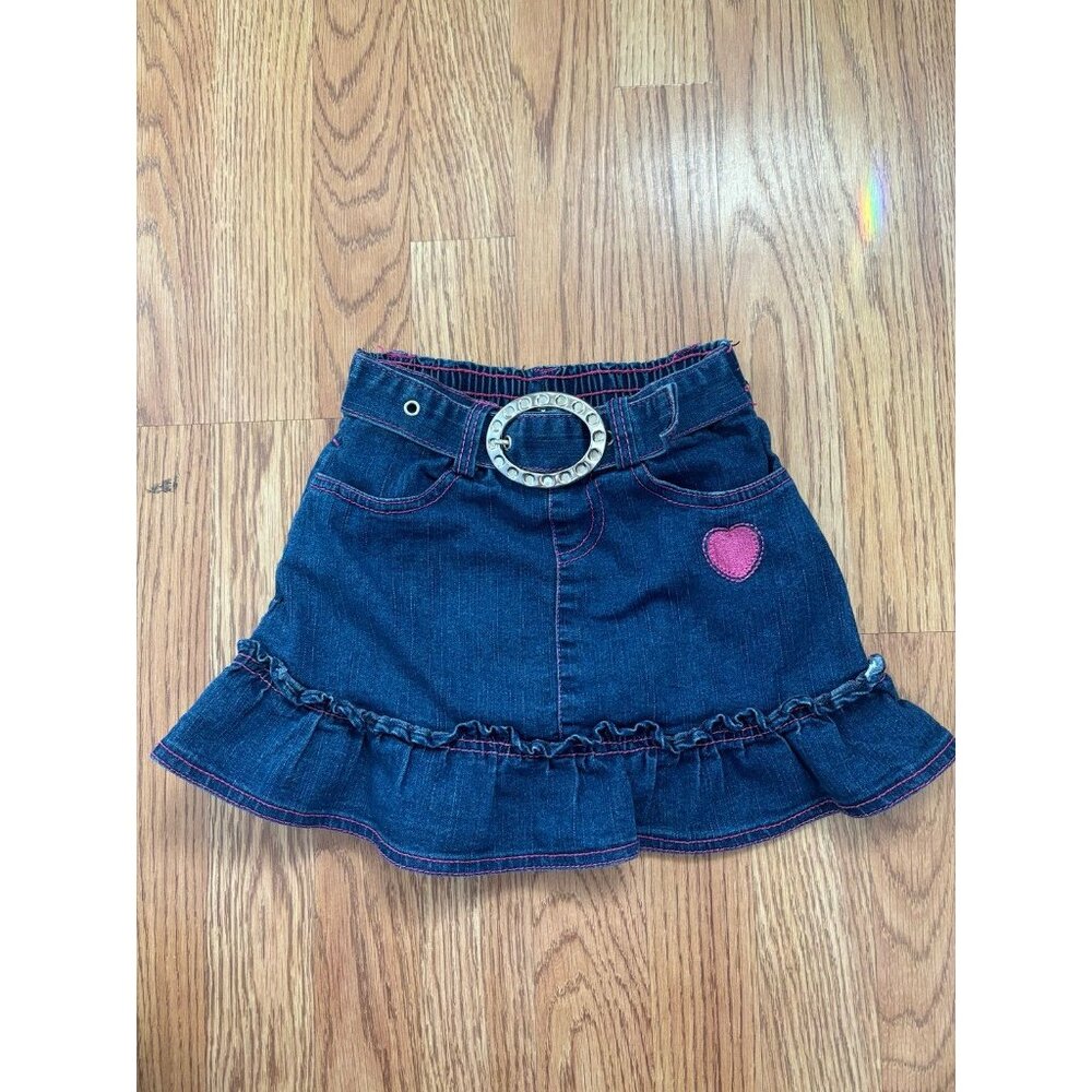 Y2K 2B real denim girls skort